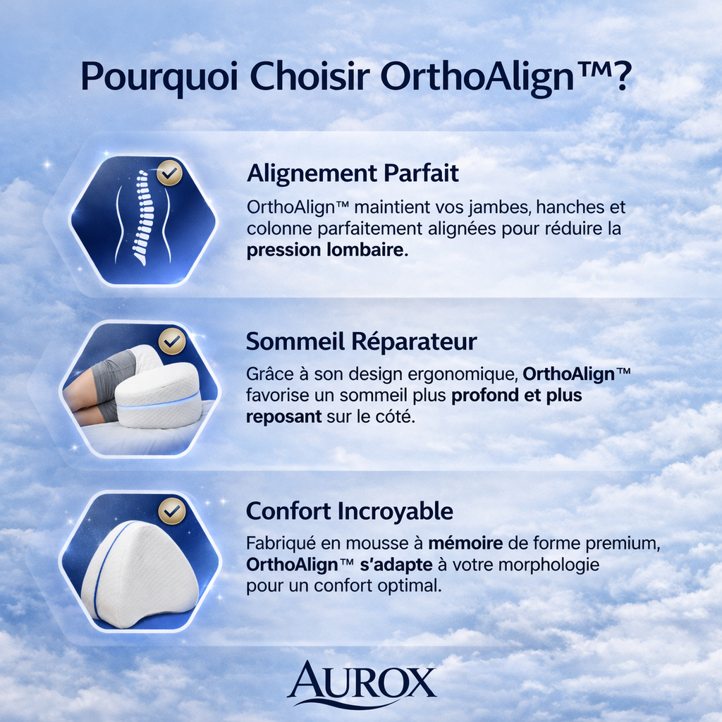 OrthoAlign™– Dites adieu aux douleurs de genoux